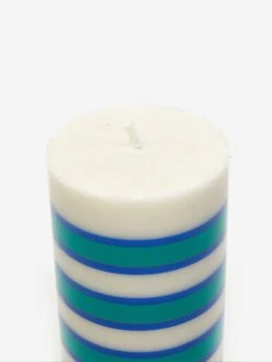 HAY Column Candle Small - Light Grey, Blue And Green -Quality Home Furnishings Store HAY COLUMN CANDLE SMALL LIGHT GREY BLUE AND GREEN AW23 GOODHOOD 2