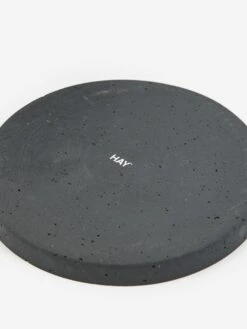 HAY Plant Pot With Saucer - Large - Black 7 HAY Plant Pot With Saucer - Large - Black -Quality Home Furnishings Store HAY PLANT POT WITH SAUCER LARGE BLACK SS23 GOODHOOD 2