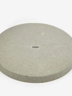 HAY Plant Pot With Saucer - Large - Grey -Quality Home Furnishings Store HAY PLANT POT WITH SAUCER LARGE GREY SS23 GOODHOOD 2