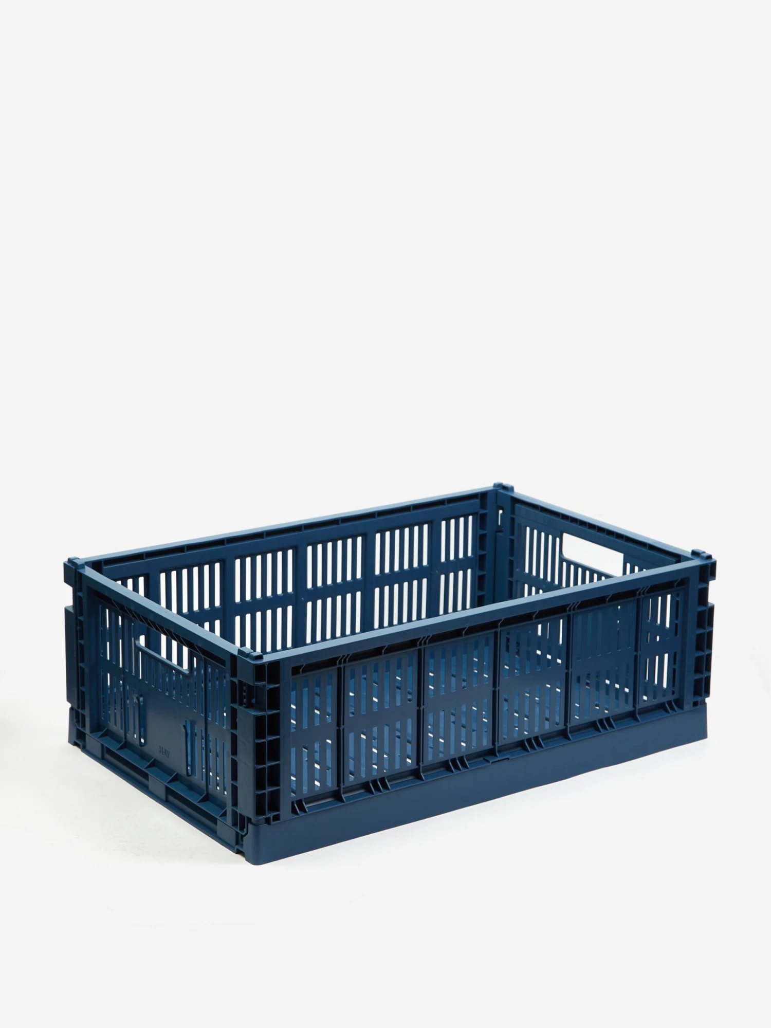 HAY Recycled Colour Crate Large - Dark Blue 3 HAY Recycled Colour Crate Large - Dark Blue