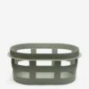 HAY Recycled Washing Basket Small - Army Green 2 HAY Recycled Washing Basket Small - Army Green -Quality Home Furnishings Store HAY RECYCLED WASHING BASKET SMALL ARMY GREEN SS23 GOODHOOD