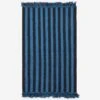 HAY Stripes And Stripes Wool Rug - L95 X W52 - Blue 2 HAY Stripes And Stripes Wool Rug - L95 X W52 - Blue -Quality Home Furnishings Store HAY STRIPES AND STRIPES WOOL RUG L95 X W52 BLUE AW23 GOODHOOD