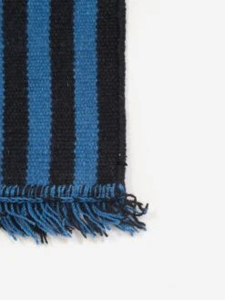 HAY Stripes And Stripes Wool Rug - L95 X W52 - Blue -Quality Home Furnishings Store HAY STRIPES AND STRIPES WOOL RUG L95 X W52 BLUE AW23 GOODHOOD 1
