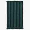 HAY Stripes And Stripes Wool Rug - L95 X W52 - Green -Quality Home Furnishings Store HAY STRIPES AND STRIPES WOOL RUG L95 X W52 GREEN AW23 GOODHOOD