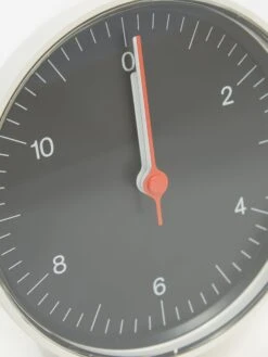 HAY Table Clock By Jasper Morrison - Black 9 HAY Table Clock By Jasper Morrison - Black -Quality Home Furnishings Store HAY TABLE CLOCK BLACK AW23 GOODHOOD 4