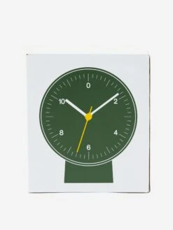 HAY Table Clock By Jasper Morrison - Green 11 HAY Table Clock By Jasper Morrison - Green -Quality Home Furnishings Store HAY TABLE CLOCK GREEN AW23 GOODHOOD