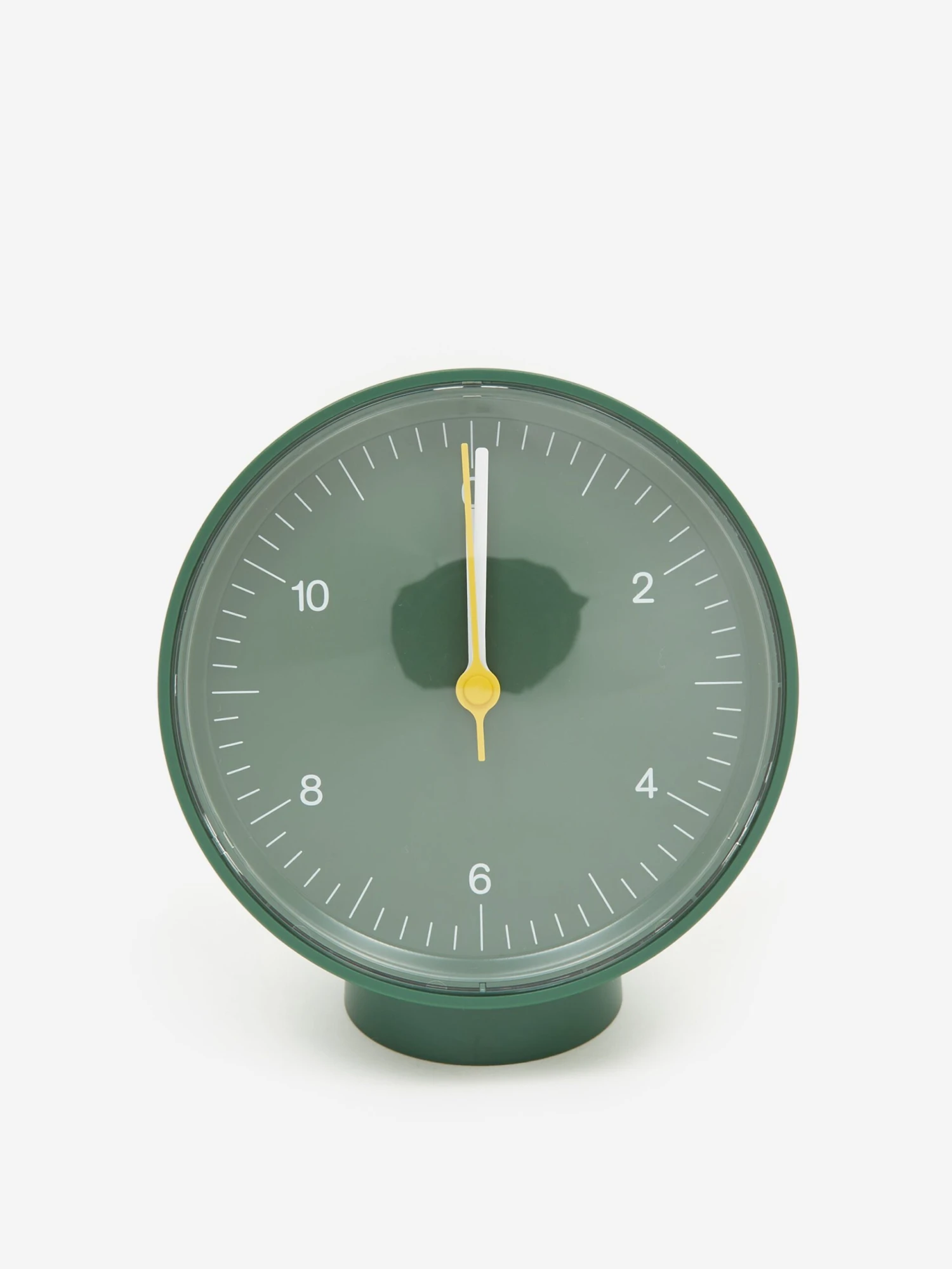 HAY Table Clock By Jasper Morrison - Green 3 HAY Table Clock By Jasper Morrison - Green