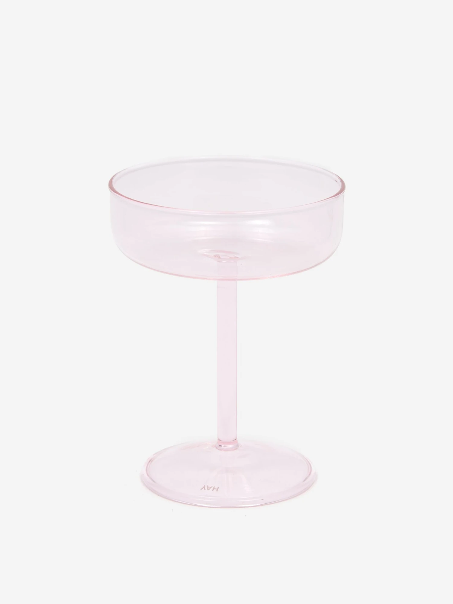 HAY Tint Coupe Glass Set Of 2 - Pink 5 HAY Tint Coupe Glass Set Of 2 - Pink - Image 3