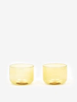 HAY Tint Glass Set Of Two - Yellow