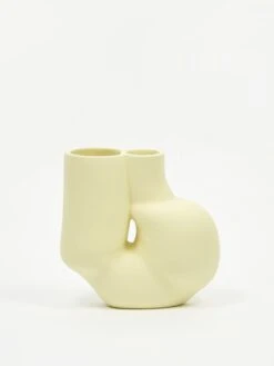 HAY W&S Chubby Vase - Soft Yellow
