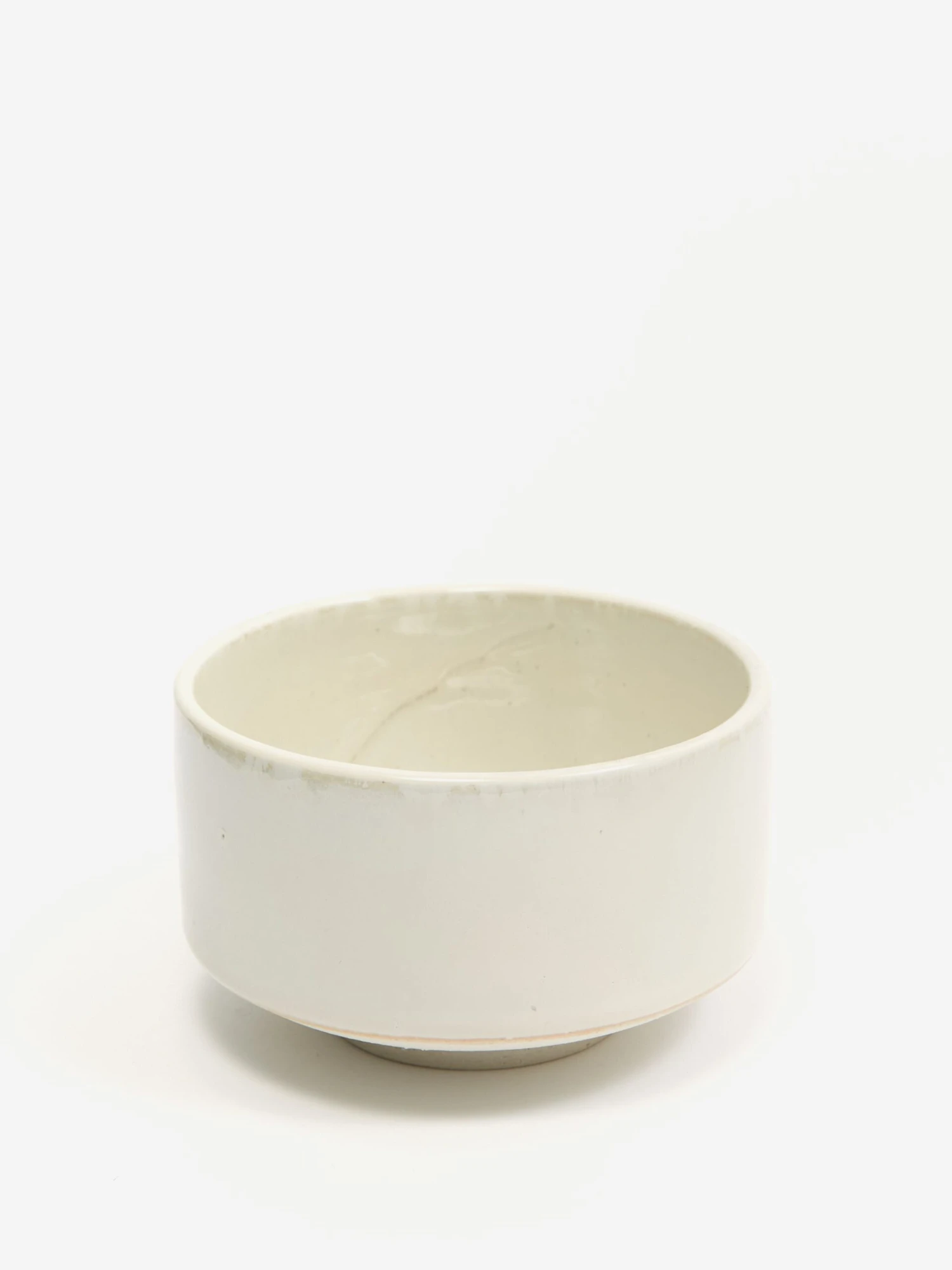 HEÜGE Mino-ware Matcha Bowl Shino - White 3 HEÜGE Mino-ware Matcha Bowl Shino - White