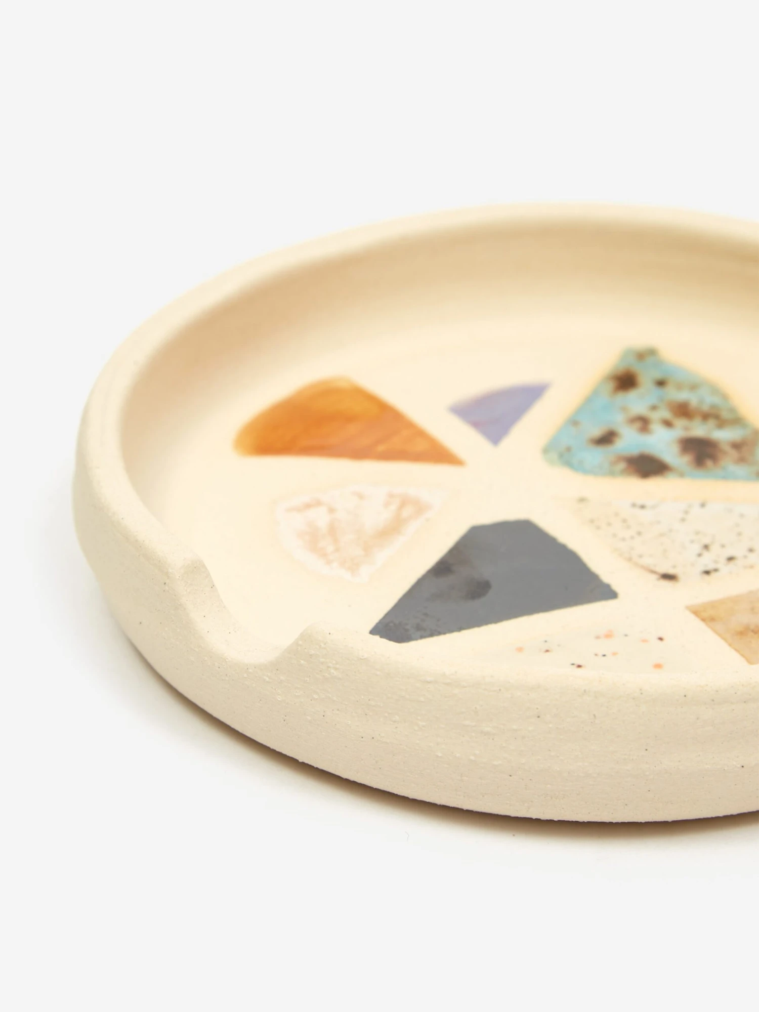 HEY MOON Handmade Polished Rocks Ashtray 4 HEY MOON Handmade Polished Rocks Ashtray - Image 2