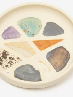 HEY MOON Handmade Polished Rocks Trinket Dish 8 HEY MOON Handmade Polished Rocks Trinket Dish -Quality Home Furnishings Store HEY MOON HANDMADE POLISHED ROCKS TRINKET DISH AW23 GOODHOOD 2