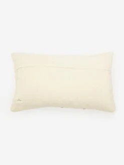 Homata Handwoven New Block Shape Outline Cushion 30cm X 50cm - Ecru -Quality Home Furnishings Store HOMATA HANDWOVEN NEW BLOCK SHAPE OUTLINE CUSHION 30CM X 50CM ECRU AW23 GOODHOOD 2