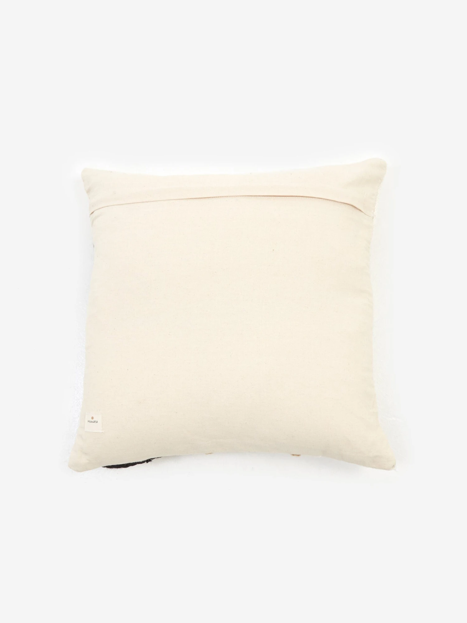 Homata Handwoven New Block Shape Outline Cushion Cover 50cm X 50cm - Ecru 5 Homata Handwoven New Block Shape Outline Cushion Cover 50cm X 50cm - Ecru - Image 3