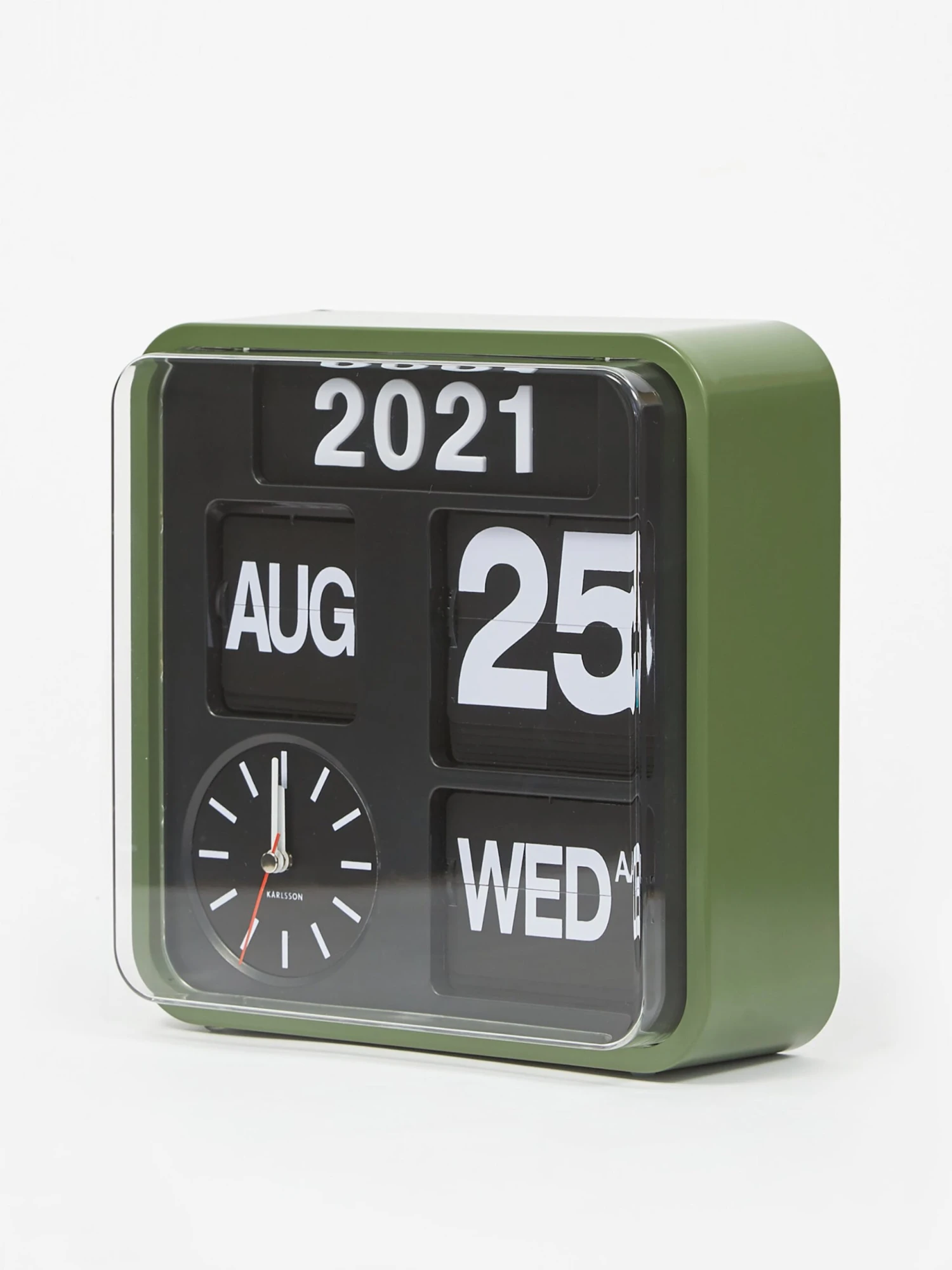 Karlsson Mini Flip Clock - Green 2 Karlsson Mini Flip Clock - Green