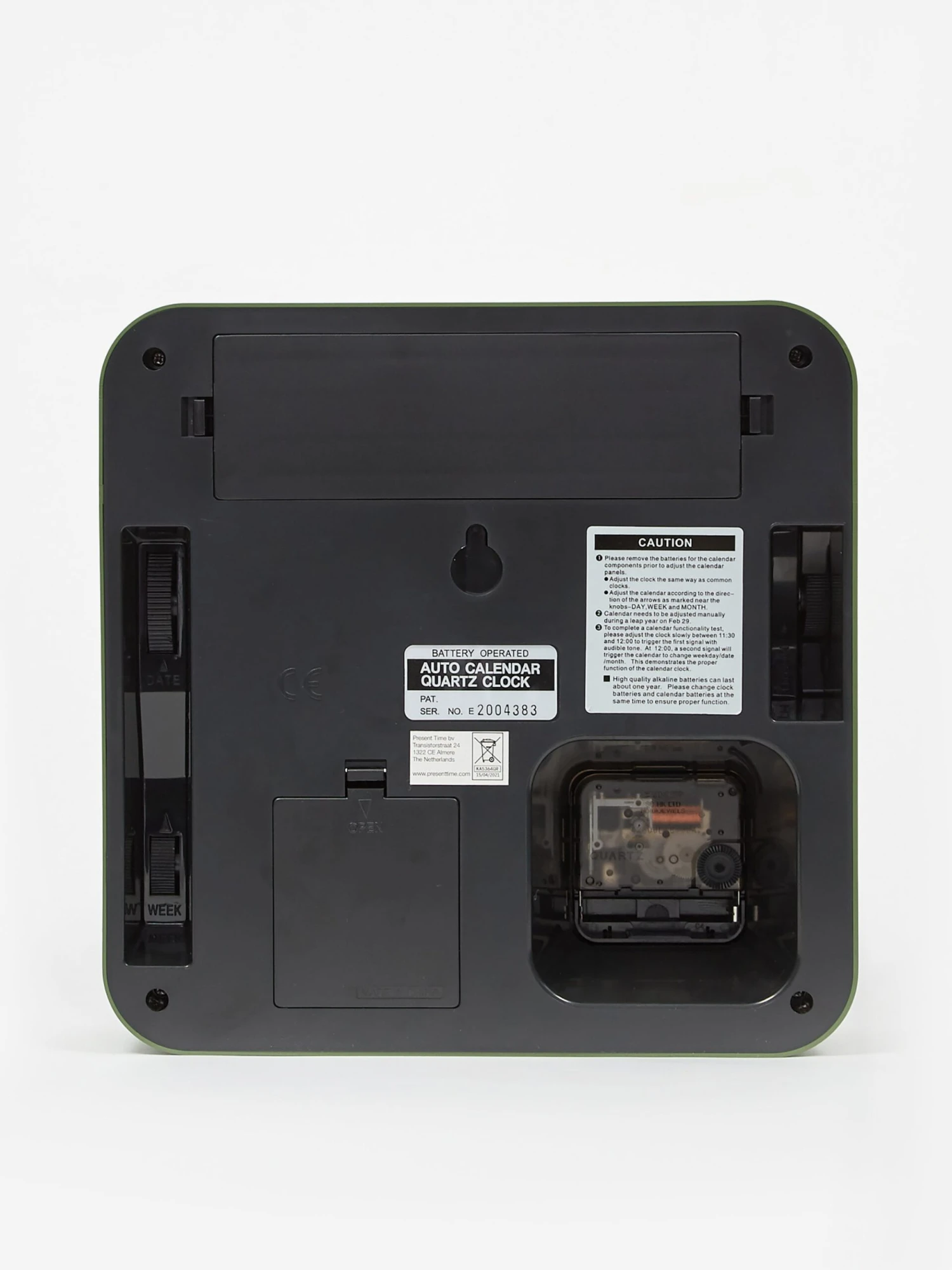 Karlsson Mini Flip Clock - Green 5 Karlsson Mini Flip Clock - Green - Image 4