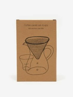 Kinto SCS-04-CC-ST Coffee Carafe Set 600ml - Stainless Steel 11 Kinto SCS-04-CC-ST Coffee Carafe Set 600ml - Stainless Steel -Quality Home Furnishings Store KINTO SCS 04 CC ST COFFEE CARAFE SET 600ML STAINLESS STEEL AW23 GOODHOOD