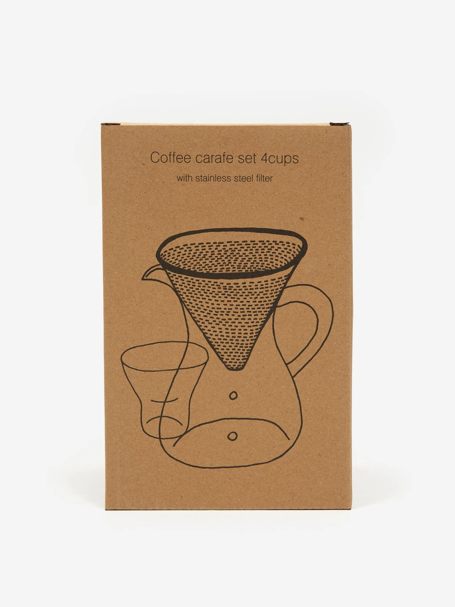 Kinto SCS-04-CC-ST Coffee Carafe Set 600ml - Stainless Steel 7 Kinto SCS-04-CC-ST Coffee Carafe Set 600ml - Stainless Steel - Image 5