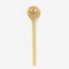Maadili Horn Long Handle Condiment Spoon -Quality Home Furnishings Store MAADILI HORN LONG HANDLE CONDIMENT SPOON SS24 GOODHOOD