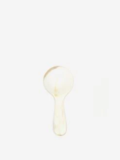 Maadili Horn Short Handle Coffee Scoop -Quality Home Furnishings Store MAADILI HORN SHORT HANDLE COFFEE SCOOP SS24 GOODHOOD 1