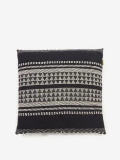 Malagoon Native Stripe Cushion 60cm X 60cm - Black
