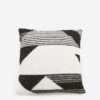 Malagoon Nomad Cushion 50cm X 50cm - Black -Quality Home Furnishings Store MALAGOON NOMAD CUSHION 50CM X 50CM BLACK SS24 GOODHOOD