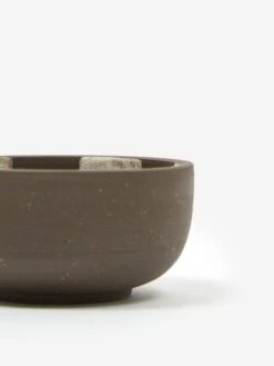 Mellow Incense Bowl Small - Dark Brown Check Inside -Quality Home Furnishings Store MELLOW INCENSE BOWL SMALL DARK BROWN CHECK INSIDE SS21 GOODHOOD 64388