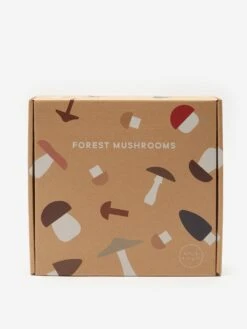 Moon Picnic Wooden Forest Mushrooms Set