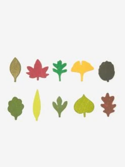 Moon Picnic Wooden Woodland Leaves Set -Quality Home Furnishings Store MOON PICNIC WOODEN WOODLAND LEAVES SET AW23 GOODHOOD