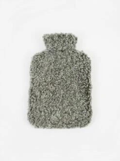 Natures Collection Sheepskin Hot Water Bottle - Graphite