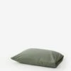 TEKLA Percale Pillow Case 50cm X 75cm - Olive Green -Quality Home Furnishings Store PILLOW 20copy 204