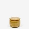 Pottery West Stoneware 250ml Lidded Jar - Ochre 2 Pottery West Stoneware 250ml Lidded Jar - Ochre -Quality Home Furnishings Store POTTERY WEST STONEWARE 250ML LIDDED JAR OCHRE SS23 GOODHOOD 4