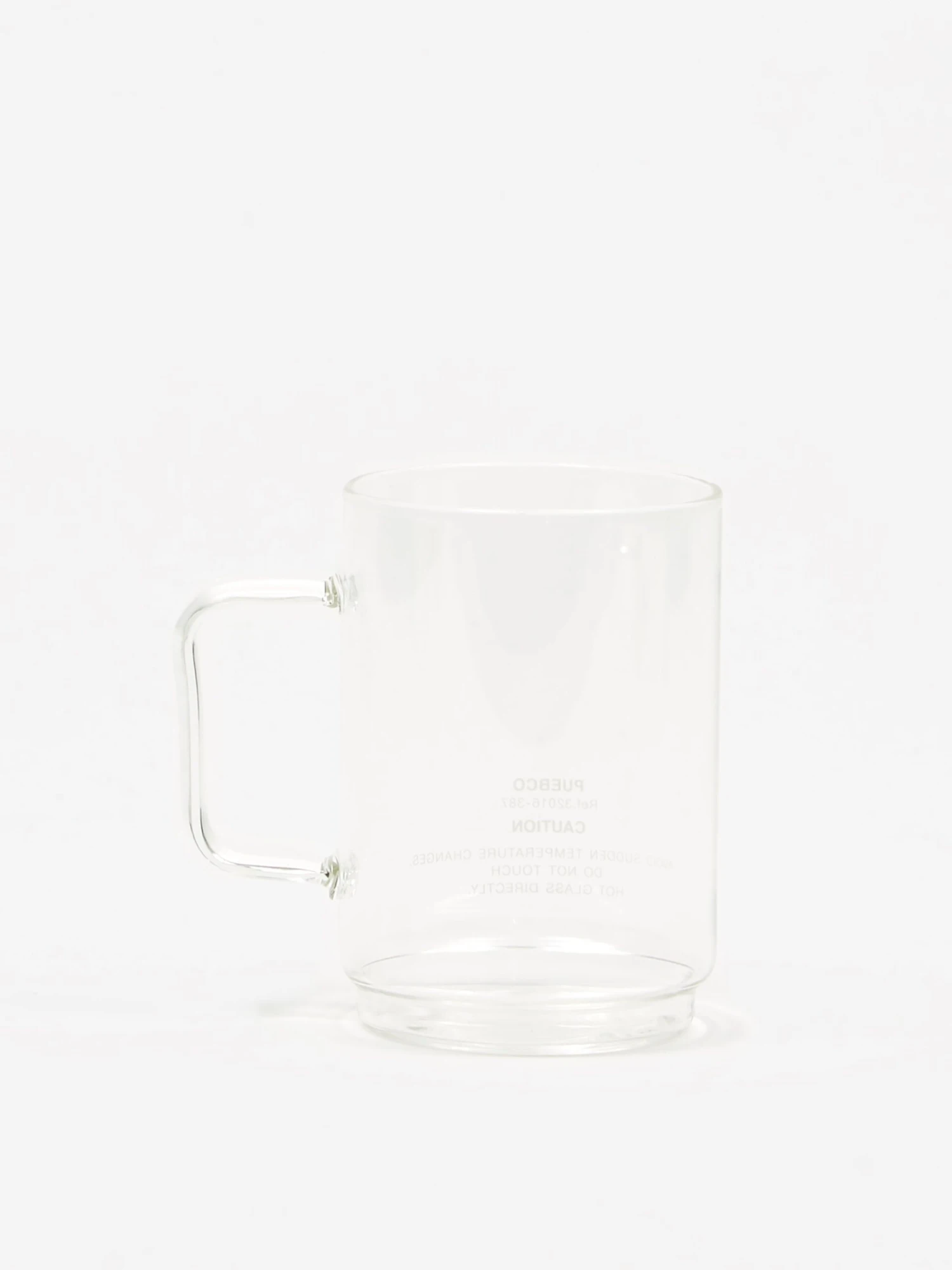 Puebco Borosilicate Shallow Stacking Mug - Clear 5 Puebco Borosilicate Shallow Stacking Mug - Clear - Image 3
