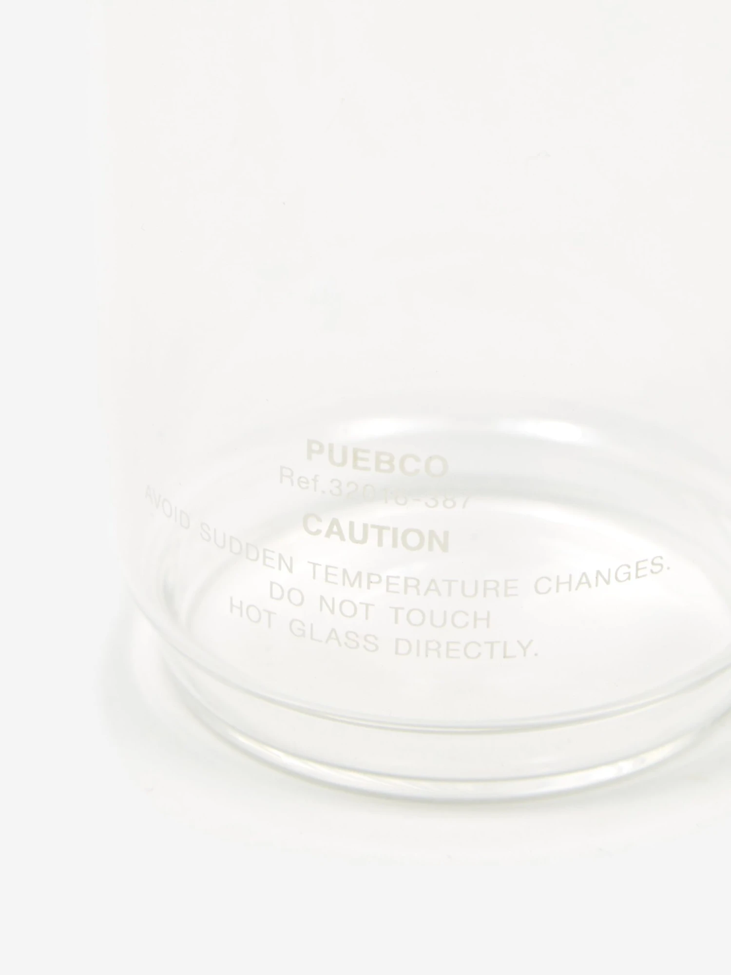Puebco Borosilicate Shallow Stacking Mug - Clear 4 Puebco Borosilicate Shallow Stacking Mug - Clear - Image 2