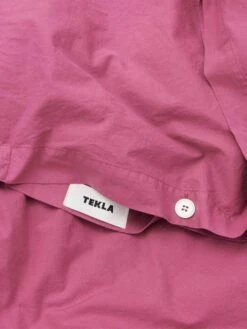 TEKLA Percale Double Duvet Cover 200cm X 200cm - Lingonberry -Quality Home Furnishings Store Percale Double Duvet Lingonberry 2
