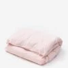 TEKLA Percale Double Duvet Cover 200com X 200cm - Petal Pink -Quality Home Furnishings Store Percale Double Duvet Petal Pink 3