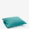TEKLA Percale Pillow Case 50cm X 75cm - Vintage Green -Quality Home Furnishings Store Percale Pillow Case Vintage Green 1