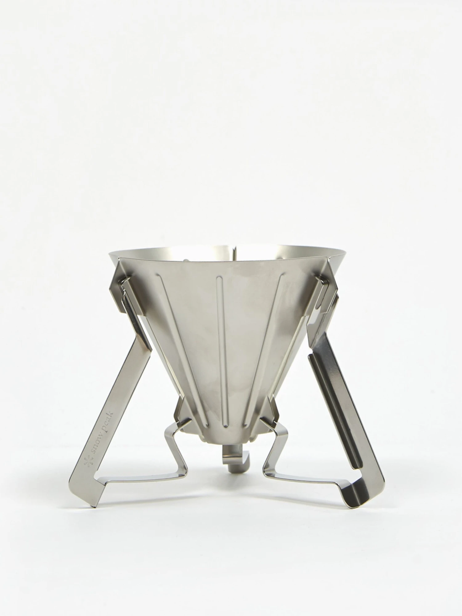 Snow Peak Field Barista Dripper - Steel 3 Snow Peak Field Barista Dripper - Steel