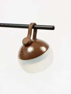 Snow Peak Mini Hozuki Light - Brown -Quality Home Furnishings Store SNOW PEAK MINI HOZUKI LIGHT BROWN SS21 GOODHOOD 87199