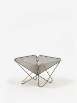 Snow Peak Pack & Carry Fireplace (S) -Quality Home Furnishings Store SNOW PEAK PACK AND CARRY FIREPLACE IN LARGE SILVER SS22 GOODHOOD 125639 1