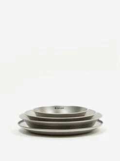 Snow Peak Tableware Set Large - Silver