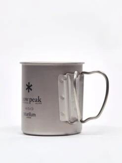 Snow Peak Titanium Single Cup 450 -Quality Home Furnishings Store SNOW PEAK TITANIUM SINGLE CUP 450 SS21 GOODHOOD 69419