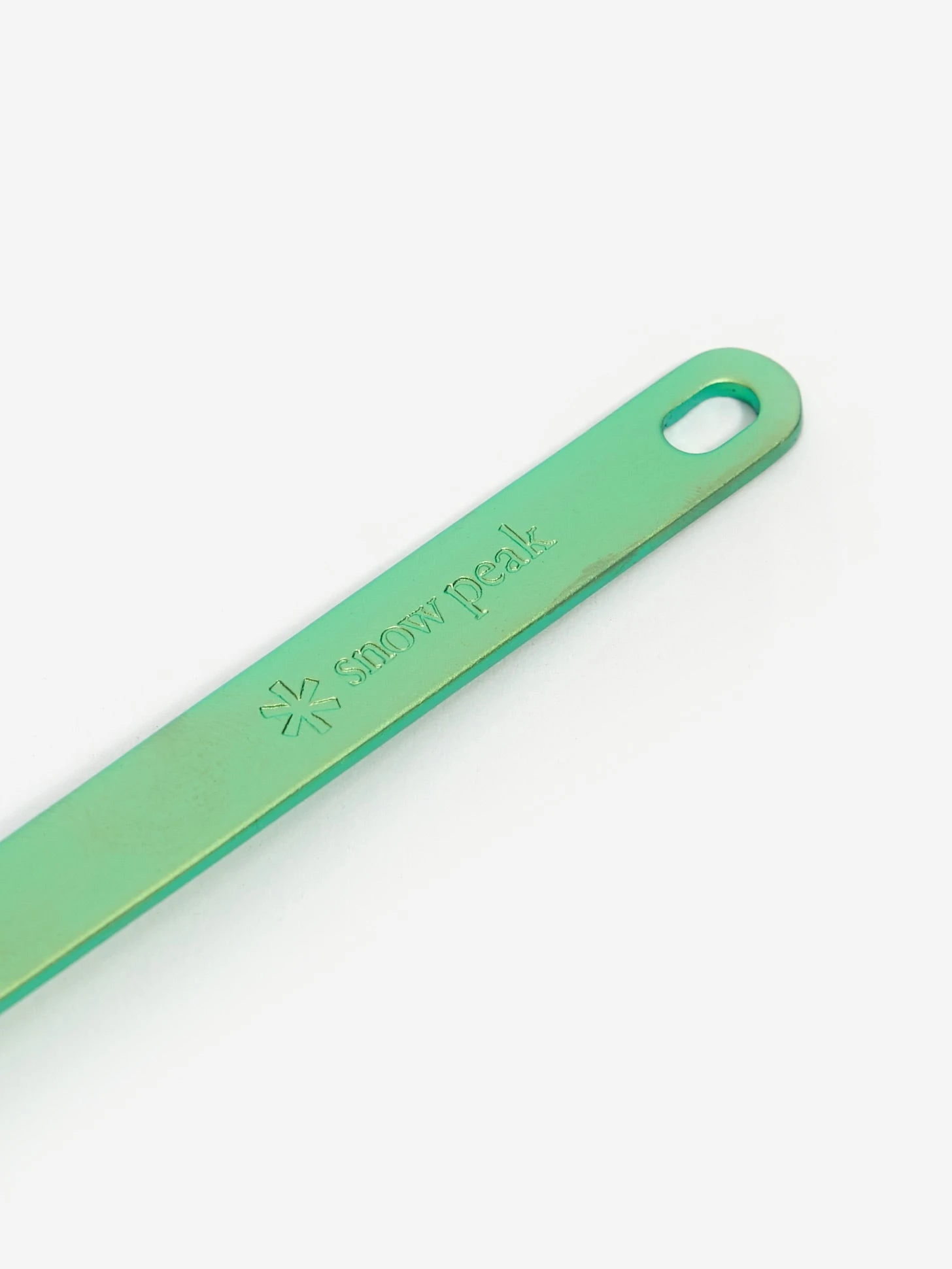 Snow Peak Titanium Spork - Green 5 Snow Peak Titanium Spork - Green - Image 3
