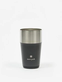 Snow Peak Vacuum Beer Tumbler 16oz/470ml - Black