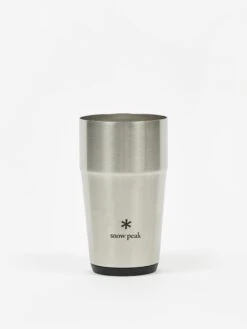 Snow Peak Vacuum Beer Tumbler 16oz/470ml - Silver