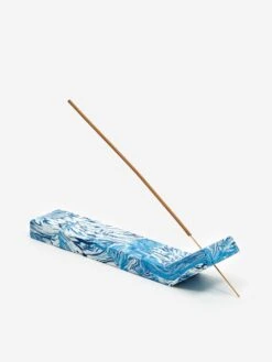 Space Available Incense Sculpture - Blue Wave -Quality Home Furnishings Store SPACE AVAILABLE INCENSE SCULPTURE BLUE WAVE AW21 GOODHOOD 115147