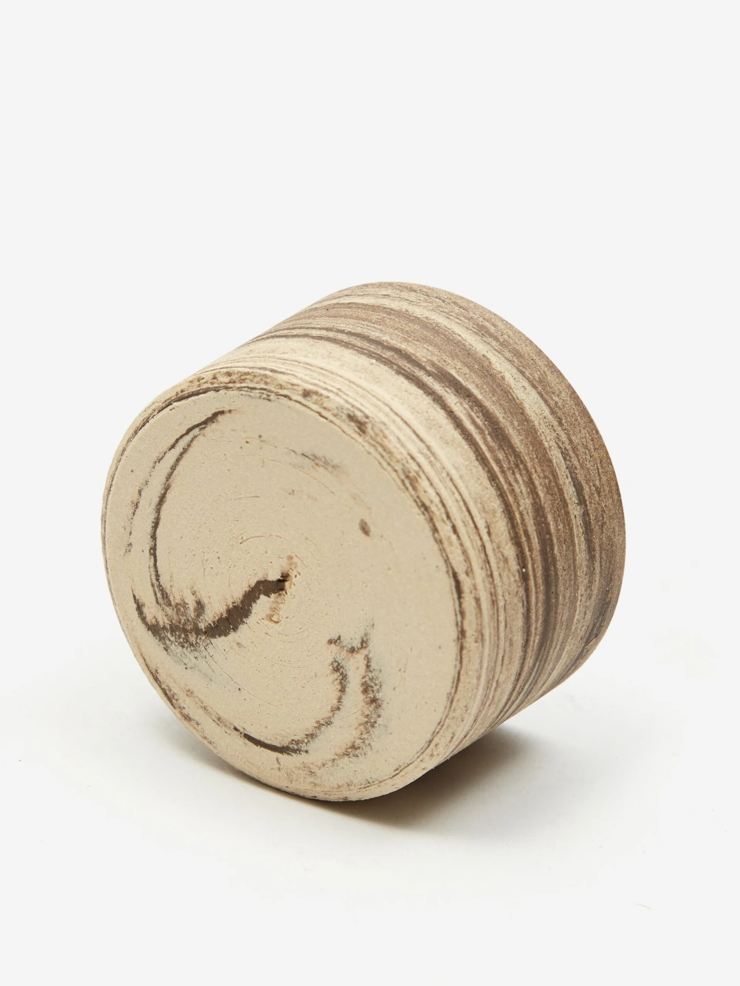 Stick Ceramics Handmade Short 6oz Coffee Cup - Brown 5 Stick Ceramics Handmade Short 6oz Coffee Cup - Brown - Image 3