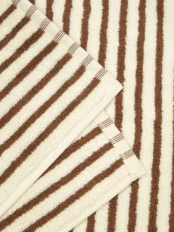 TEKLA Striped Bath Towel - Kodiak Stripe -Quality Home Furnishings Store TEKLA BATH TOWEL KODIAK BROWN SS22 GOODHOOD 132658 759b0fe9 978d 49f8 a0ee 17d2f1750698