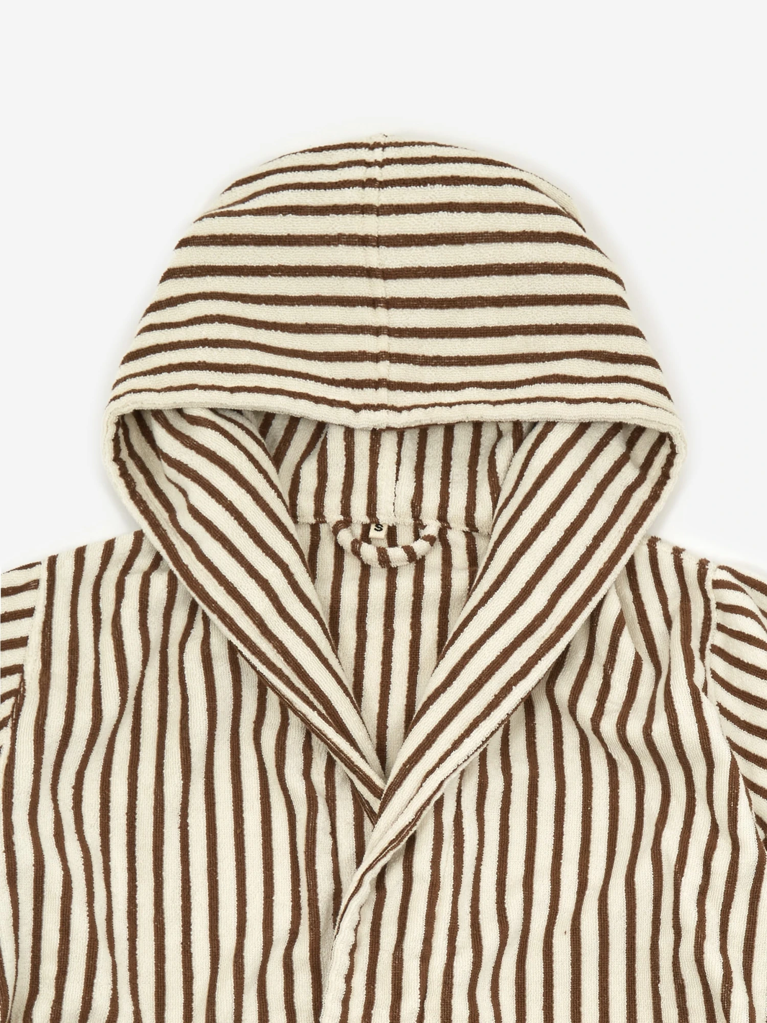 TEKLA Hooded Bath Robe - Kodiak Stripe 4 TEKLA Hooded Bath Robe - Kodiak Stripe - Image 2